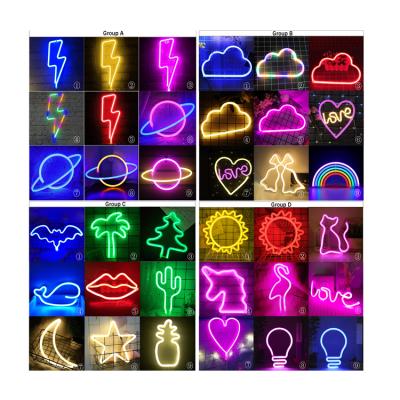 China Art Decor Neon Sign Amazon Hot Sale USB Battery Operated Neon Sign,Wholesale Neon Lights,LED Signs For Bedroom for sale