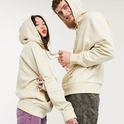 China Anti-wrinkle good quality 100%cotton heavy thick hoodie pullover hoodie custom unisex sweatshirt for sale