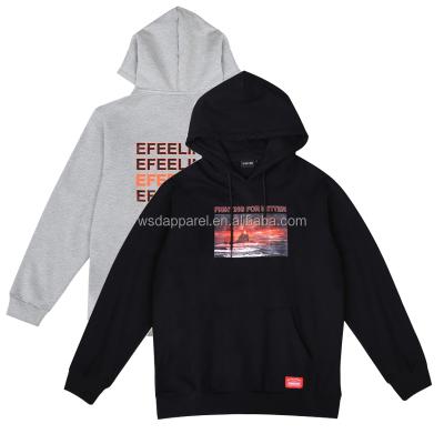 China Wholesale Custom Digital Printing Hoodies Drawstring Sweatshirts Hoodies Custom Anti-wrinkle Mens Hoodies for sale