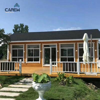 Cina Decoration Cabin Wooden House Cozy 3 Bedrooms Prefabricated With EU Certification in vendita