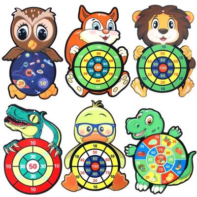 China Cartoon Toy Hot Sale Safe Darts Set Indoor Party Games and Board Games Classic Dart Board Toy Kids Toys Outdoor for sale