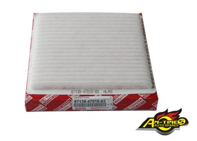 China Pleated - Paper Panel Auto Cabin Air Filter , Toyota Cabin Filter 87139-47010-83 87139-28010 for sale