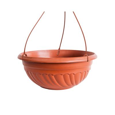 China 10 Inch Indoor Wholesale Plastic Flower Plant Basket Hanging Planter for sale