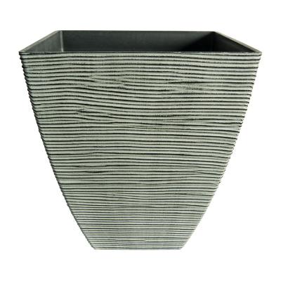 China Simple Style CLASSIC Home Gardening Medium Square Decorative Flower Pot for sale