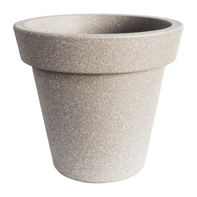 China Lightweight Modern Decorative Gardening Plastic Pot Flower Pots House Plants, Flowers, Herbs Classic With Drainage For All Balcony Garden for sale