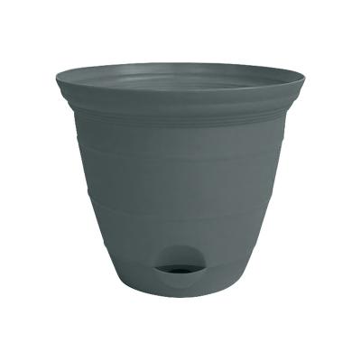 China CLASSIC Home Decorative Self Watering Plastic Flower Pot For Plants for sale