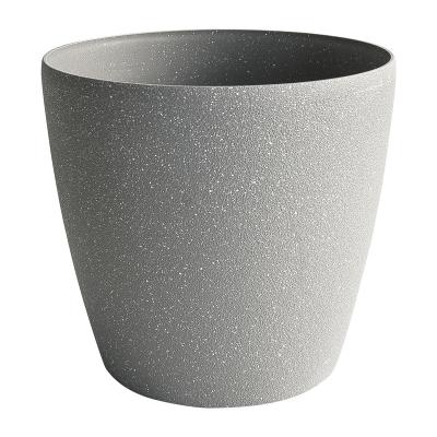 China Wholesale pp plastic material sandstone indoor outdoor effect plant tree pots large planters and plastic pots for sale