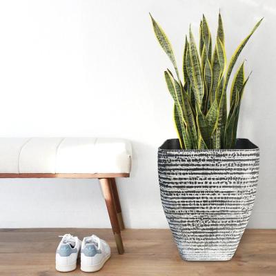 China Plastic Plant Pot Planters Sets Durable Material Indoor Outdoor Large Garden Decorative Large for sale