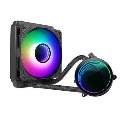 China Computer Case DEEPLIGHT-120 Heat Dissipation Excellent CPU WATER COOLING Synchronize With ARGB Fan for sale