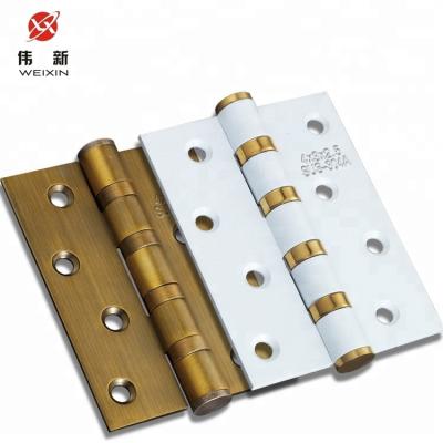 China Soft Close Factory Wholesale High Quality 4 Inch Stainless Steel Door Hinges Flush Interior Wood Door Hinges for sale