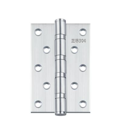 China Factory Wholesale 5 Inch Modern High Quality Stainless Steel Ball Bearing Hinges 304 Flush Door Hinges for sale