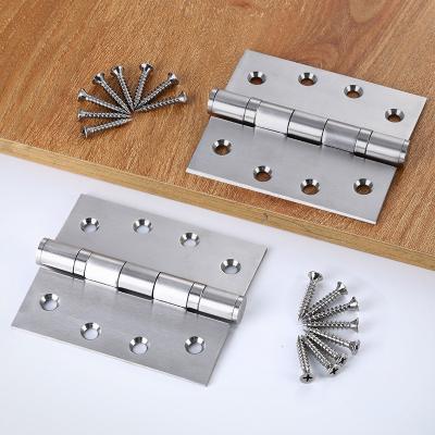 China Factory Direct Sale Modern High Quality 4 Inch Steel Ball Bearing Swing Door Hinge Oxford Stainless Door Hinge 4 304 for sale