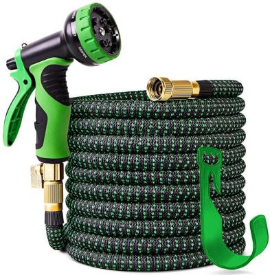 China New Trend Expandable Magic Anti-corrosion Water Hose Adjustable Adjustable Set With Spout for sale