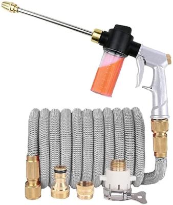 China High Quality Adjustable Alloy Spray Nozzle Gardening Tool Kit Outdoor Hoses For Garden for sale