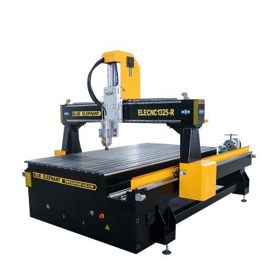 China Acrylic PVC Wood Engraving Cutting Best China CNC Machine Router 1325 4 Axis Woodworking CNC Machine For Sale for sale