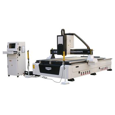 China High Efficiency 5x10 FT Woodworking Machine Router 4 Axis ATC CNC Wood Carving Router 2030 With Tool Change for sale