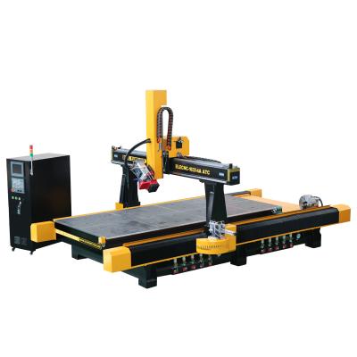 China Building Material Shops Carousel ATC 4 Aixs Woodworking CNC Router 1637 For Complete Model Car Design for sale