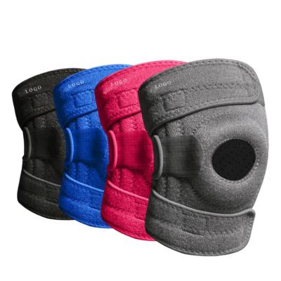 China Custom Knee Pads Adult Outdoor Cycling Sports Knee Pads Running Adjustable Arthritis Protective Knee Pads for sale