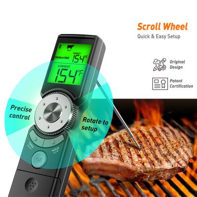 China Dese New Design Folding Meat Digital Probe Thermometer Digital BBQ Food Meat Thermometer Hot and Cold Liquid Water Milk Folding Meat Thermometer for Quick Cooking for sale