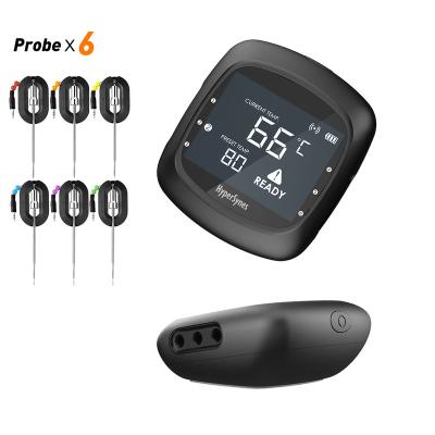 China Pro-05 Hypersynes Digital Wireless Smart Food Thermometer Sensor Distance Sensor Wireless BBQ Grill Thermometer Pro-05 for sale