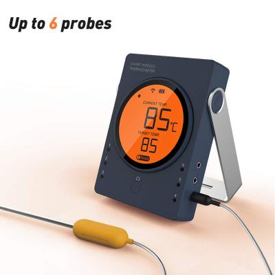 China Custom Wireless Bluetooth Thermometer Factory Digital Smart Electronic Cooking Thermometer For Food Pro-01 for sale