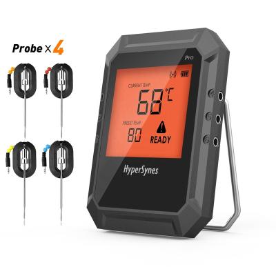 China Bluetooth Thermometer Hypersynes Digital Wireless Electronic BBQ Grill Cooking Thermometer with Free App Pro-02 for sale