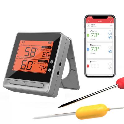 China Centigrade or Fahrenheit watch. Hypersynes Far Distance Digital Wireless Smart Meat Thermometer with Mini5 Magnet for sale