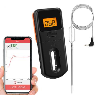 China Centigrade or Fahrenheit watch. Hypersynes Bluetooth Electronic Instant Food Thermometer For IOS Android BBQ Support MiniX2 for sale