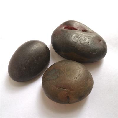 China China New Arrival Gemstones Specimen Healing Stones Natural Agate Crystal Palm Stones For Sale Rough Brown for sale