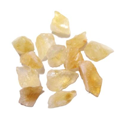 China China Wholesale Natural Rock Healing Crystal Rough Brazilian Citrine Stone Stones Mineral Samples For Decoration for sale