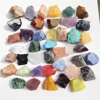 China Wholesale Natural Raw Amethyst Rose Mixed Mineral Rough Stones Crystal Healing Gemstones From China for sale