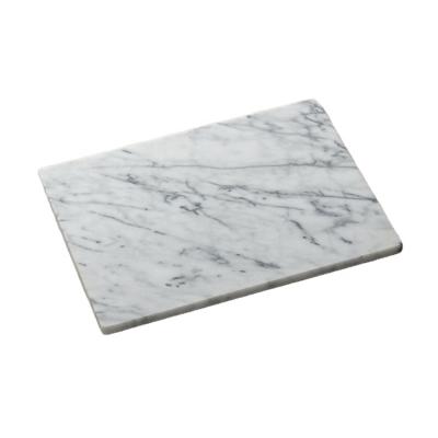 China China viable factory wholesale white marble cutting board for kitchen for sale