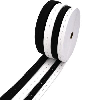 China Elastic Top Fashion 30mm Webbing Elastic Rubber Bandage Cama Elastica Polyester Later 30m Stock 30m Roll for sale