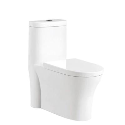 China Good Quality Dual-flush Siphonic Ceramic One Piece Toilet for sale