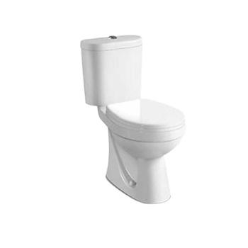 China Double-flush Floor Standing Ceramic Russian Style Two Piece Toilet for sale