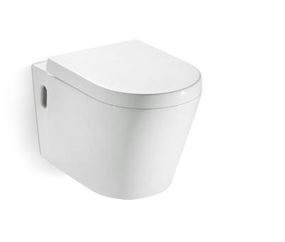 China Chaozhou Concealed Cistern Bathroom Gravity Toilet Flush Wall Hung Toilet for sale