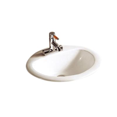 China Bathroom Table Basin Chaozhou Porcelain Wash Hand Mount On Counter Basin for sale