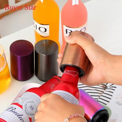 China Durable Portable Manual Stainless Steel Bottle Opener Beer Bottle Jar Opener for sale