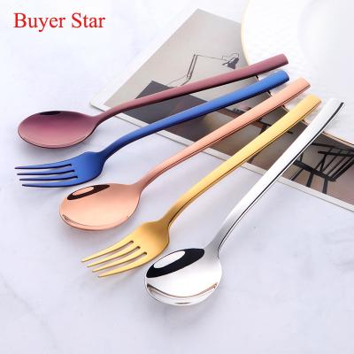 China Wholesale Viable 304 Stainless Steel Mini Cutlery Spoon Fork Knife Kids Flatware for sale