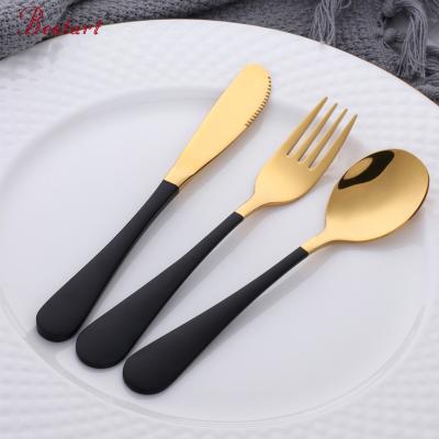 China Sustainable Hot Selling 304 Stainless Steel Kids Children Cutlery Set Dinnerware Flatware Set for sale