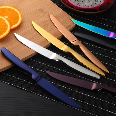 China Viable Wholesale Modern Stainless Steel Tableware Kitchen Table Fruit Dinner Knife for sale