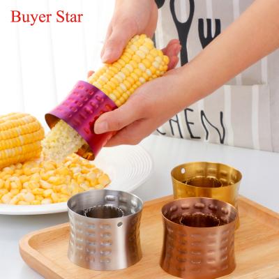 China Viable Kitchen Accessories 18/8 Stainless Steel Corn Peeler Corn Stripper for sale