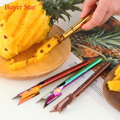 China Sustainable Easy Using Pineapple Tool Stainless Steel Pineapple Knife for sale