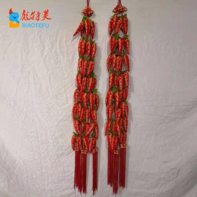 China China Chinese New Year Decorations Chilli String Hanging for sale