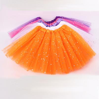 China Cheap 30cm Polyester 3 Layers Tulle Puffy Skirt Tutu Dress for sale