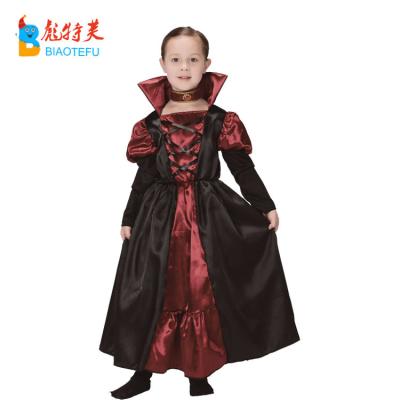 China Polyester Halloween Girl Witch Cosplay Vampire Costume for sale