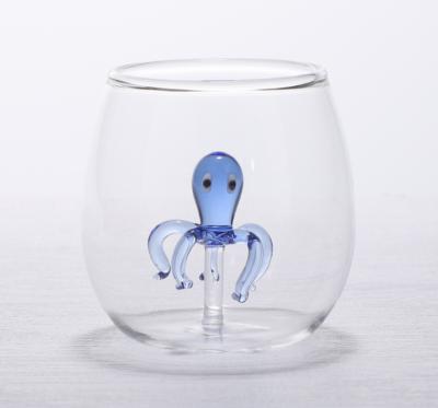 China 2021 Wholesale Modern Design Customizable Animal Creative Gift Small Series Factory Glass Beer Mug for sale