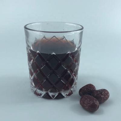 China High Quality Viable Different Size Diamond Style Wine Glass Cups Manufacturers for sale