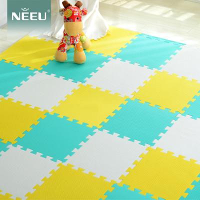 China Large Flooring EVA (High Density Foam) Rubber Mat Kids Outdoor Toys Non Slip Outdoor Tile for sale