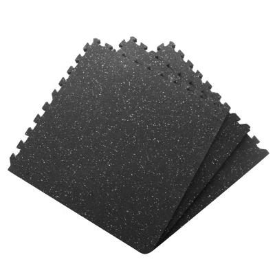 China Hot Sale 2.0mm Eva Dappled Interlocking Gym Flooring EPDM Fitness Rubber Mat Exercise for sale